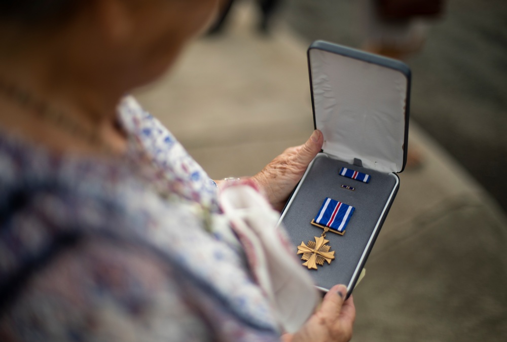 U.S. Marine posthumously awarded Distinguished Flying Cross