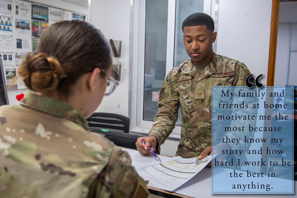 Stay Strong Airman Spotlight - SrA David Mitchell