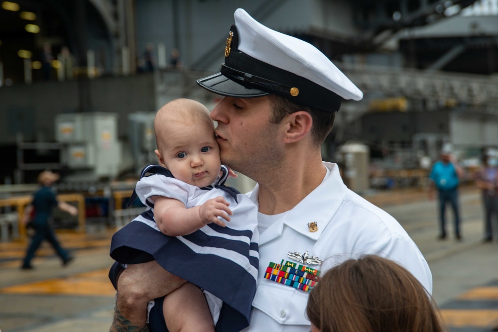 USS Ronald Reagan (CVN 76) Return to Yokosuka
