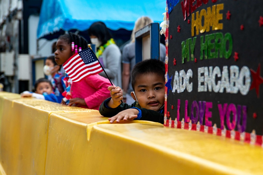 USS Ronald Reagan (CVN 76) Return to Yokosuka