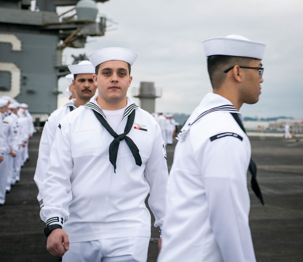 USS Ronald Reagan (CVN 76) Return to Yokosuka
