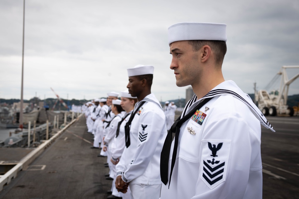 USS Ronald Reagan (CVN 76) Return to Yokosuka