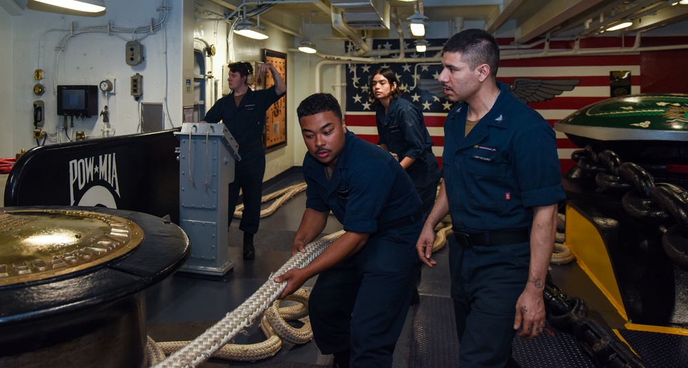 USS Ronald Reagan (CVN 76) Return to Yokosuka