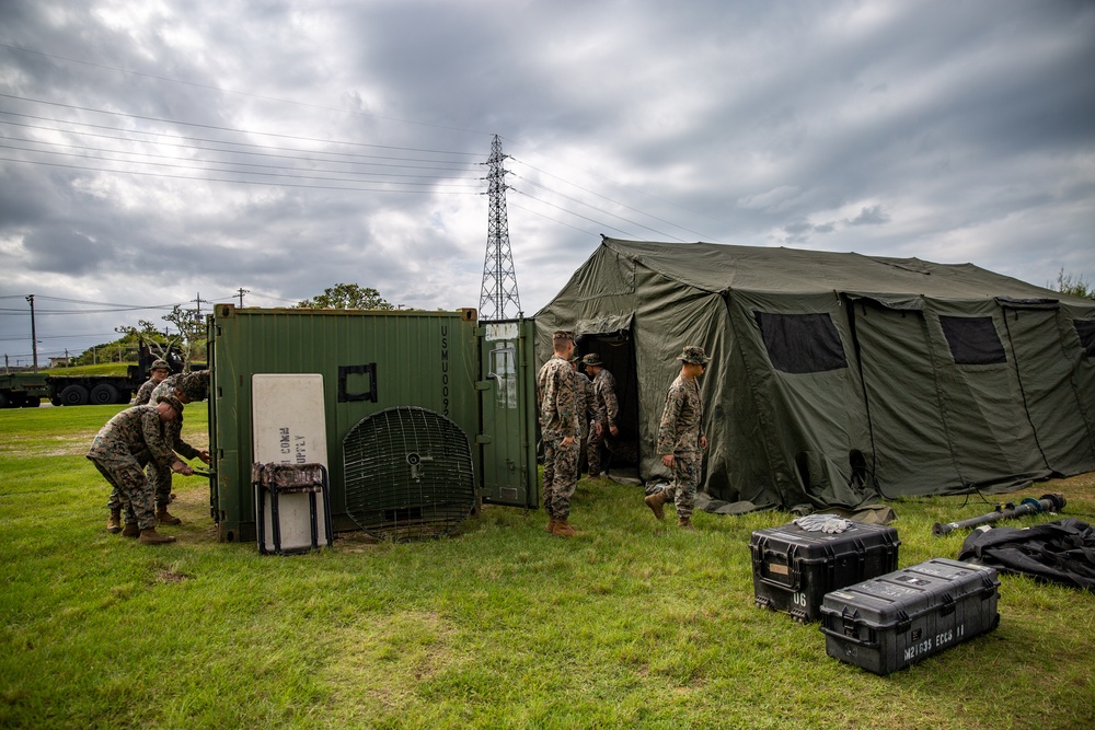 7th Communication Battalion conducts a field training exercise