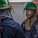 USS Higgins damage control training.