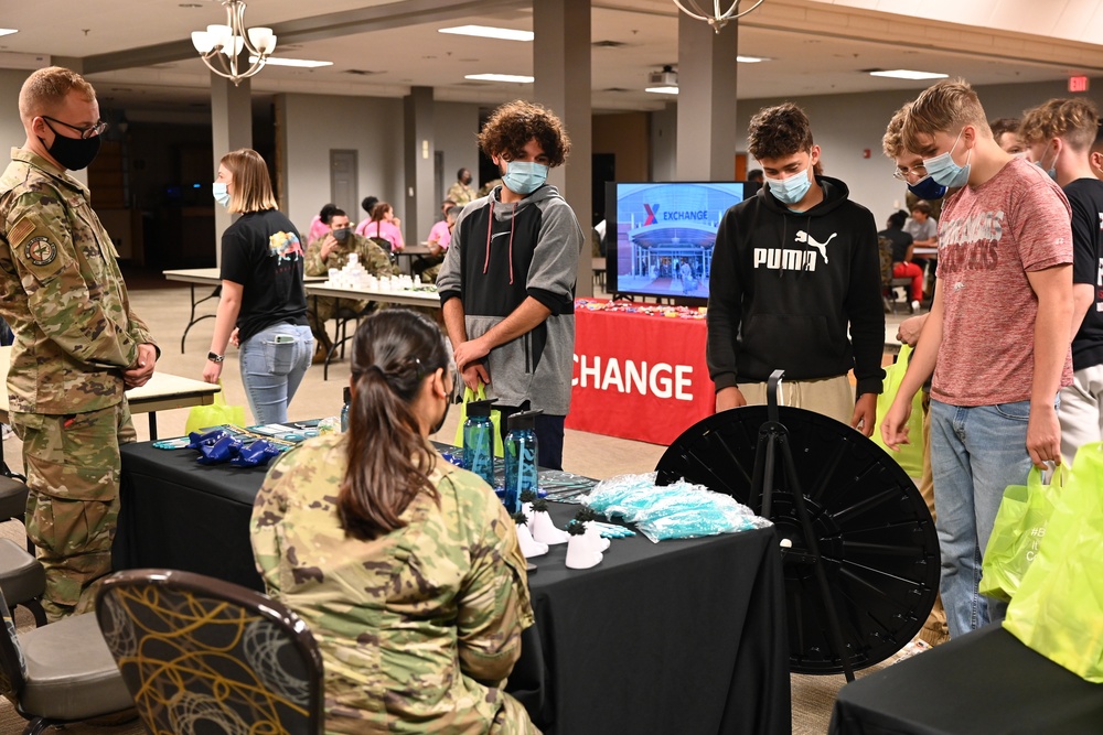 Aim High: Arkansas high school students visit LRAFB