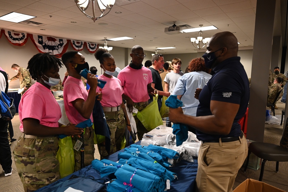 Aim High: Arkansas high school students visit LRAFB