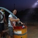 Airmen celebrate Fire Prevention Week with 'Bucket Brigade Challenge'