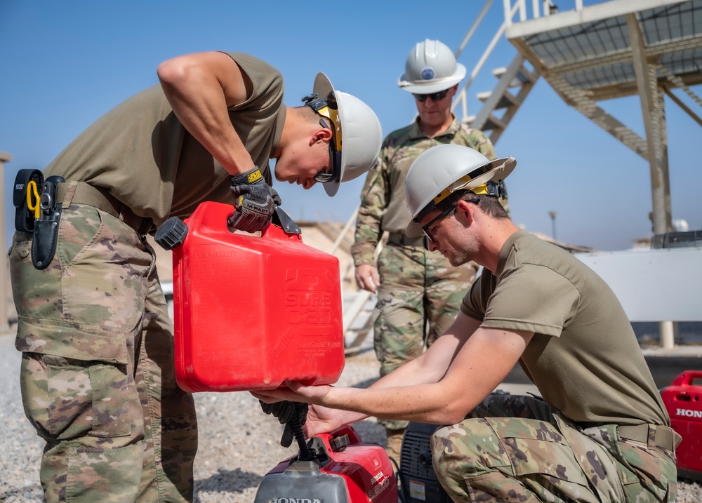 Engineering and Installation team tackles communication lines