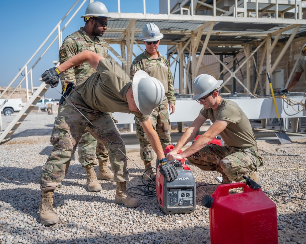 Engineering and Installation team tackles communication lines