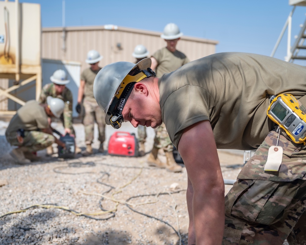 Engineering and Installation team tackles communication lines