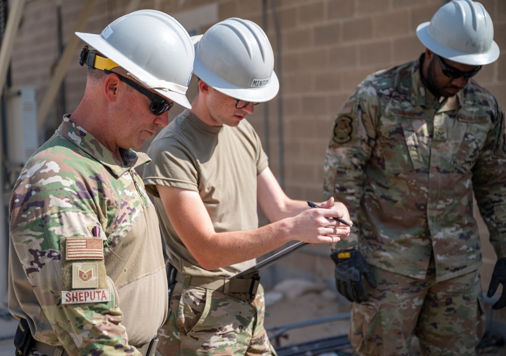 Engineering and Installation team tackles communication lines