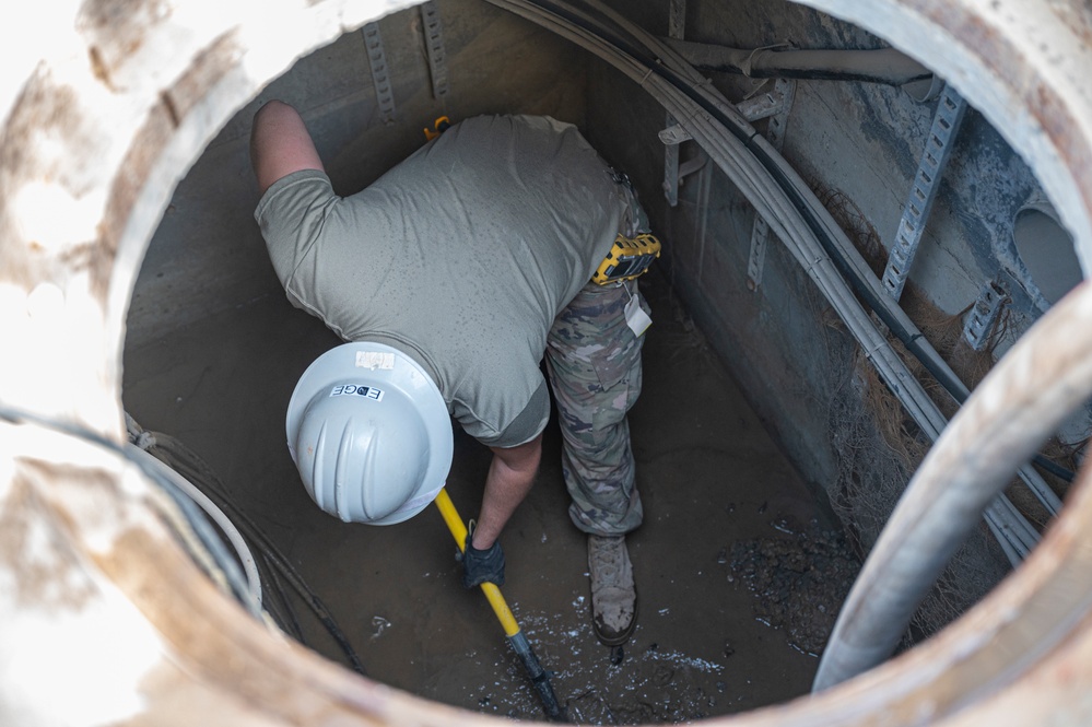 Engineering and Installation team tackles communication lines