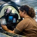 USS Carl Vinson (CVN 70) Sailors Conduct Aircraft Maintenance in Indian Ocean