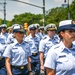 Coast Guardsmen march in New York's Hometown Heroes Ticker Tape Parade