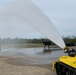 Firefighting robot demonstration at Tyndall