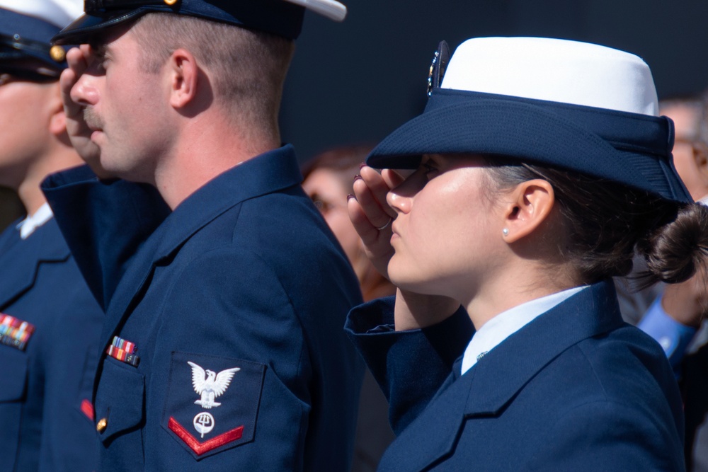 U.S. Coast Guard participates in Global War on Terror 20th Anniversary Commemoration