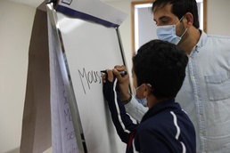 Afghan Evacuees Head to School at Fort McCoy