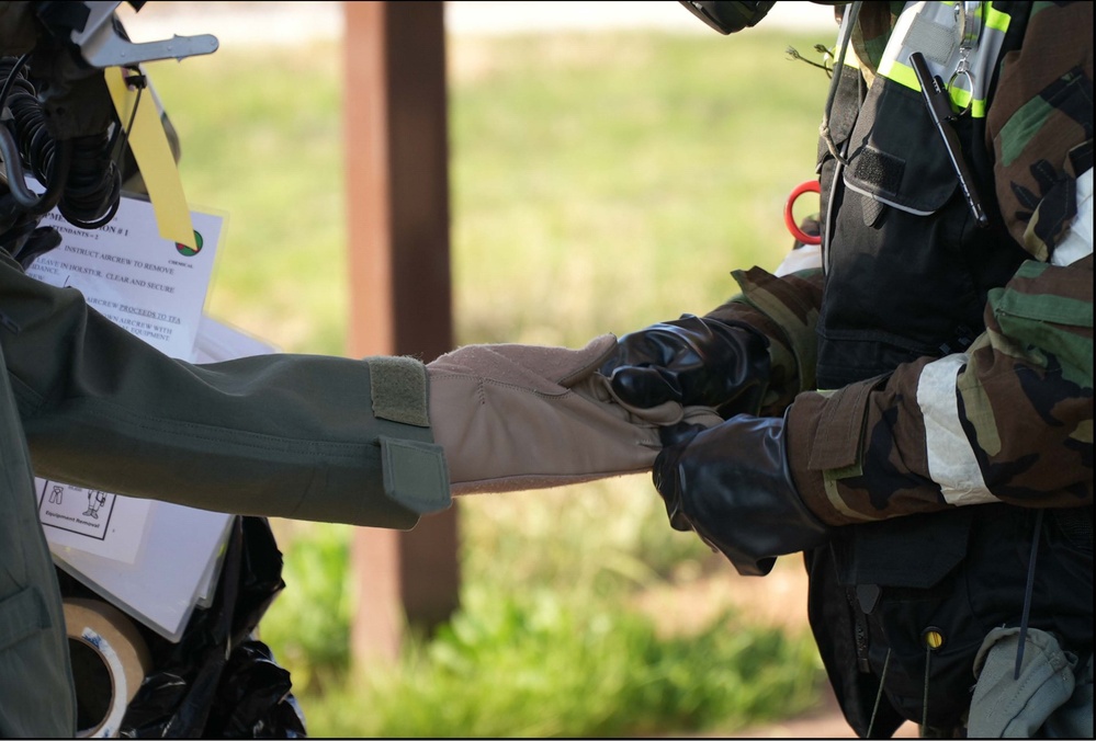 Mustangs Lead Air Force Safety with Aircrew Contamination Control Area Course  (8 of 11)