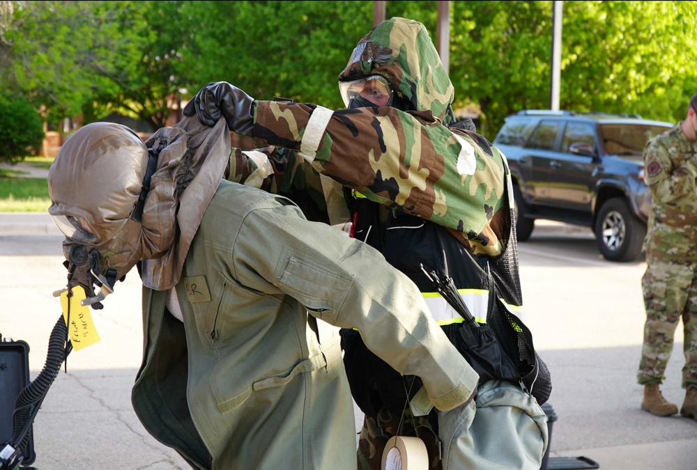 Mustangs Lead Air Force Safety with Aircrew Contamination Control Area Course  (9 of 11)