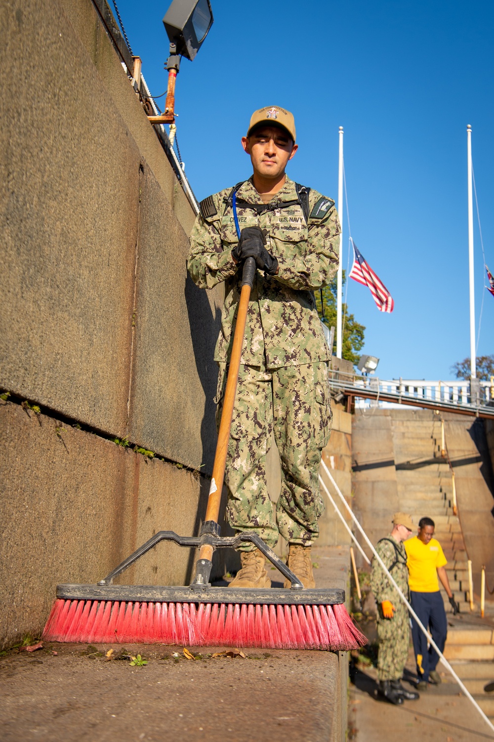 USS Constitution hosts Chief Petty Officer Heritage Weeks