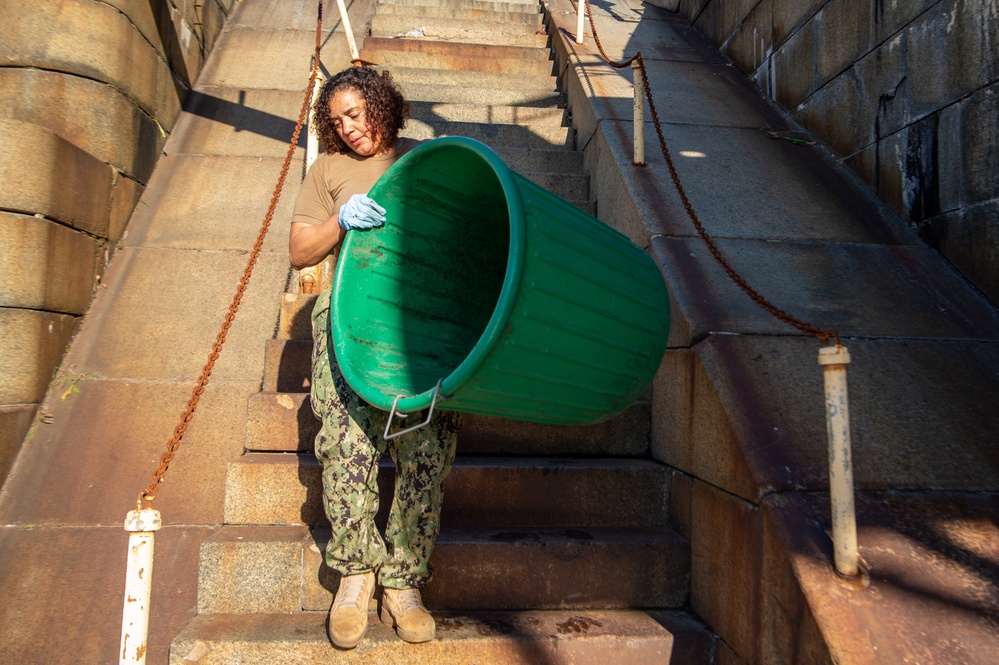 USS Constitution hosts Chief Petty Officer Heritage Weeks