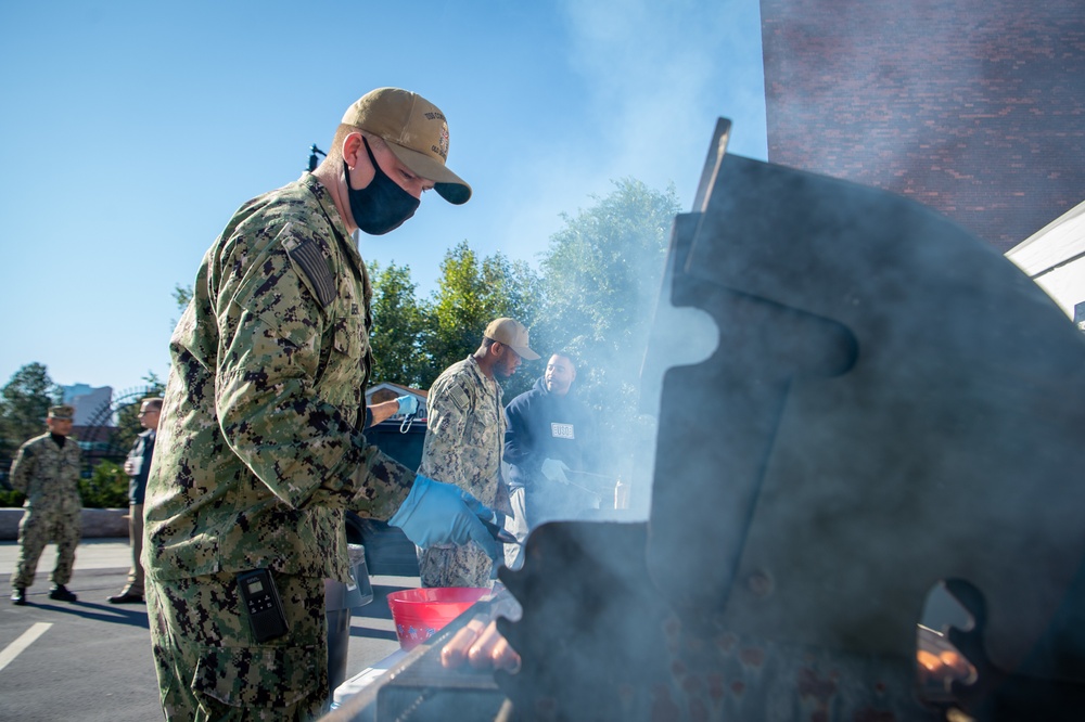 USS Constitution hosts Chief Petty Officer Heritage Weeks