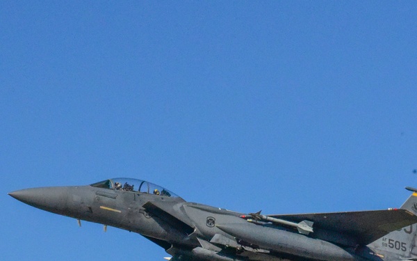 Strike Eagles soar alongside Romanian allies during Castle Forge