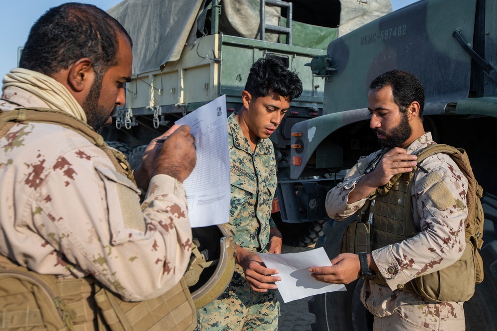 1st Transportation Support Battalion prepares partner nation forces for SLTE 1-22