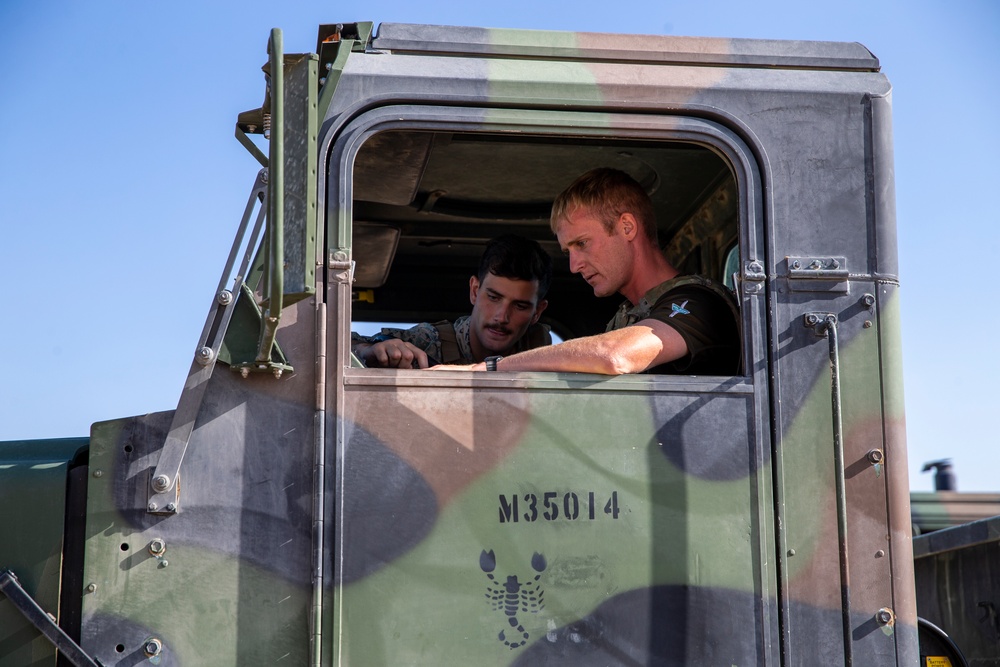 1st Transportation Support Battalion prepares partner nation forces for SLTE 1-22