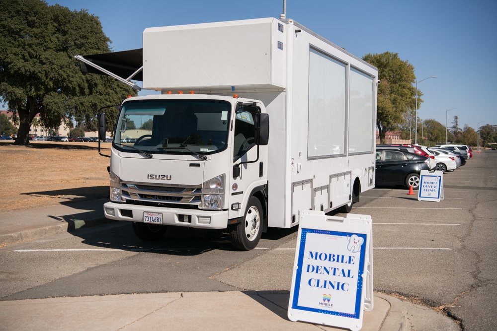 349th MDS dentist brings her private practice mobile dental clinic to Travis AFB