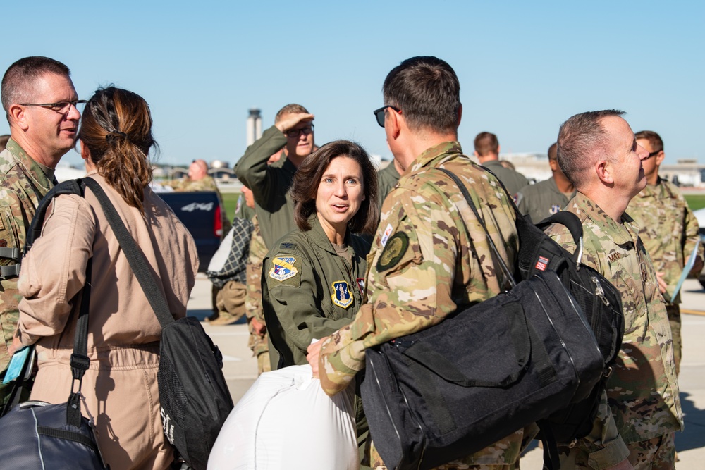 128th Air Refueling Wing Airmen Return From Deployment