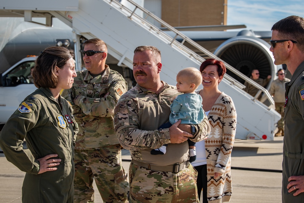 128th Air Refueling Wing Airmen Return From Deployment