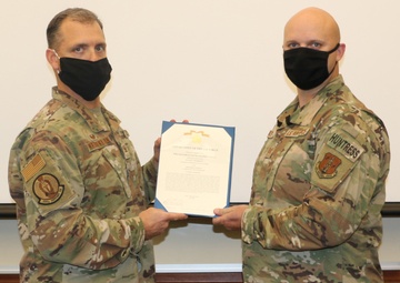 Watson receives Air Force Commendation Medal