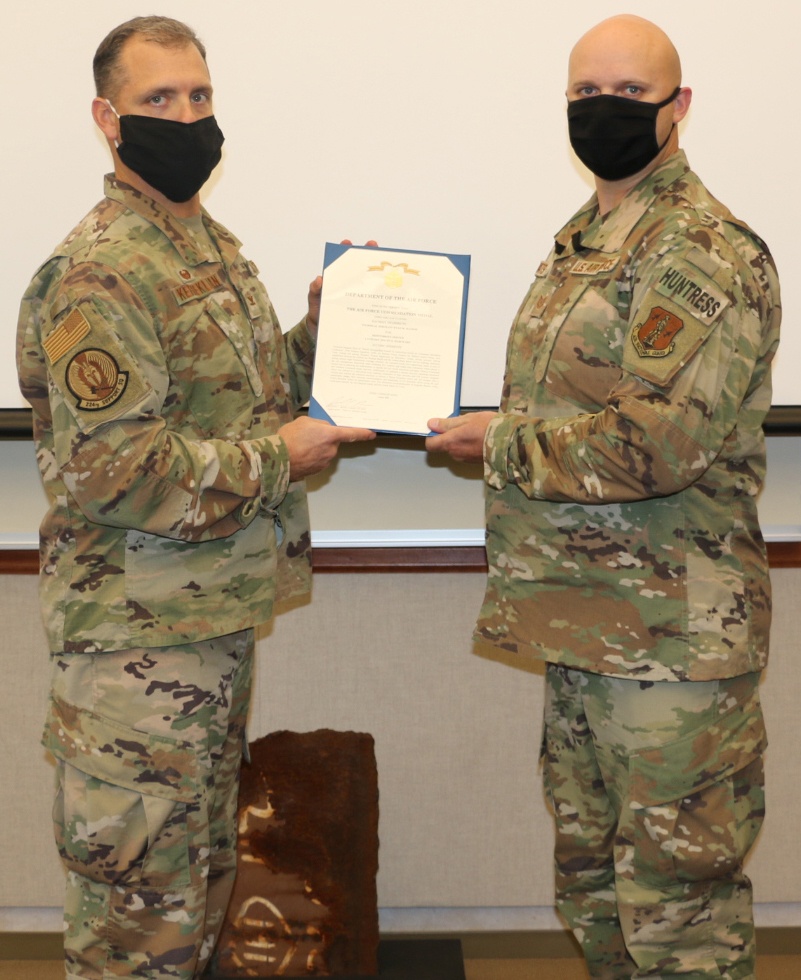 Watson receives Air Force Commendation Medal