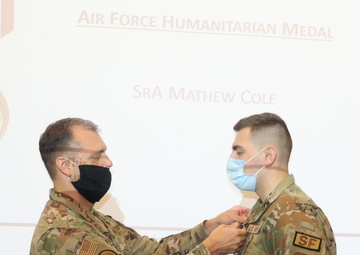 Eastern Air Defense Sector awards medals to seven Airmen