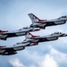 Thunderbirds perform at the 2021 Orlando Air &amp; Space Show