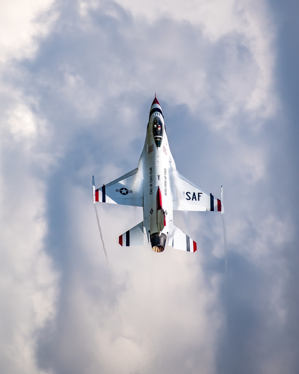 Thunderbirds perform at the 2021 Orlando Air &amp; Space Show