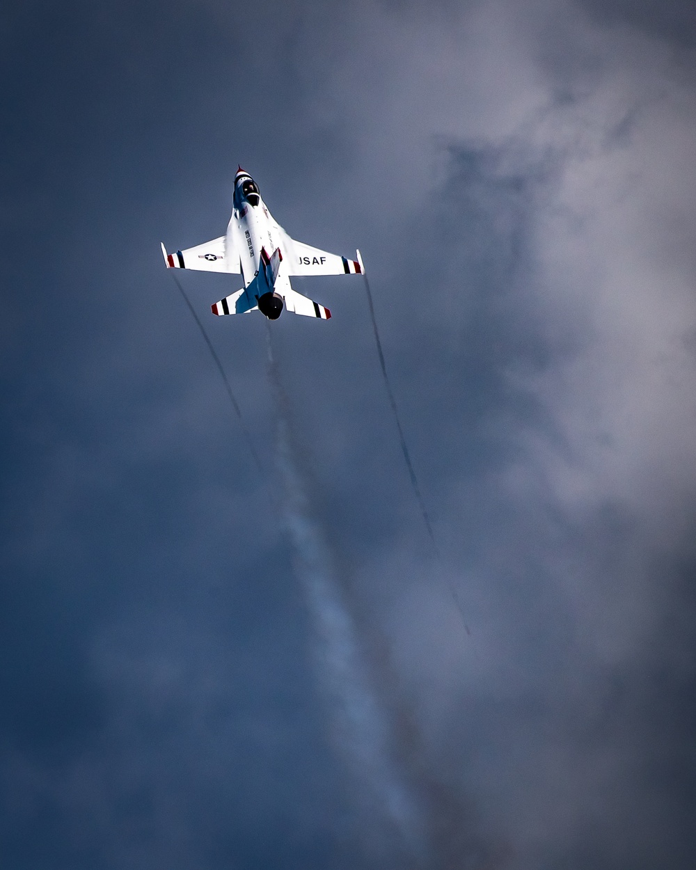 Thunderbirds perform at the 2021 Orlando Air &amp; Space Show