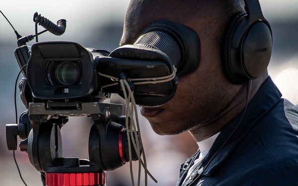Thunderbirds perform at the 2021 Orlando Air &amp; Space Show