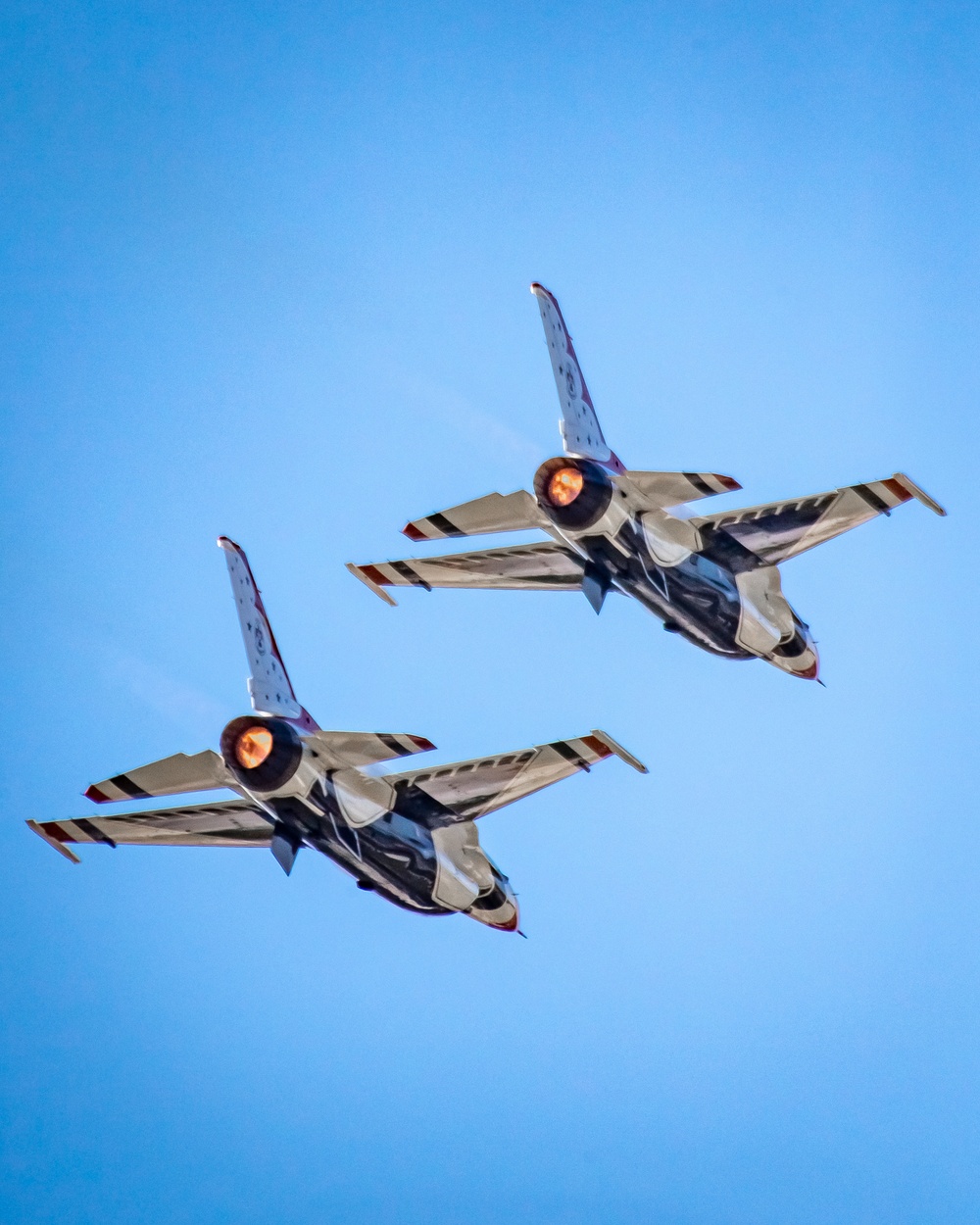 Thunderbirds perform at the 2021 Orlando Air &amp; Space Show