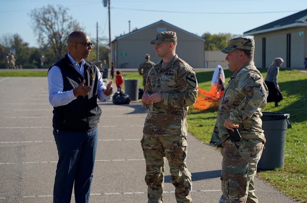Task Force Atterbury - The Adjutant General, Indiana Department of Workforce Development visit