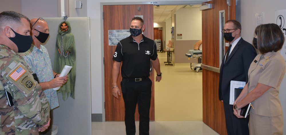 Defense Health Agency Assistant Director Dr. Brian Lein visits Tripler Army Medical Center