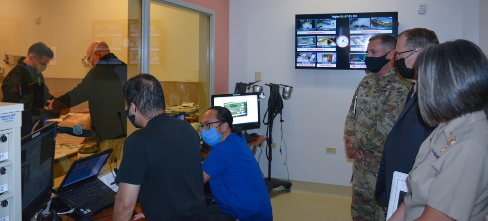 Defense Health Agency Assistant Director Dr. Brian Lein visits Tripler Army Medical Center