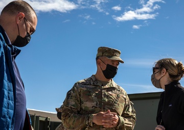 Heather C. King visit Fort Bliss’ Doña Ana Range Complex