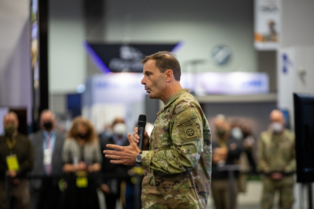 AUSA 2021 - MG Chris T. Donahue, The Unified Network - Enabling Decision Dominance