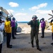 Vice Adm. Daniel Dwyer, commander, U.S. Second Fleet Visits USS Harry S. Truman (CVN 69)