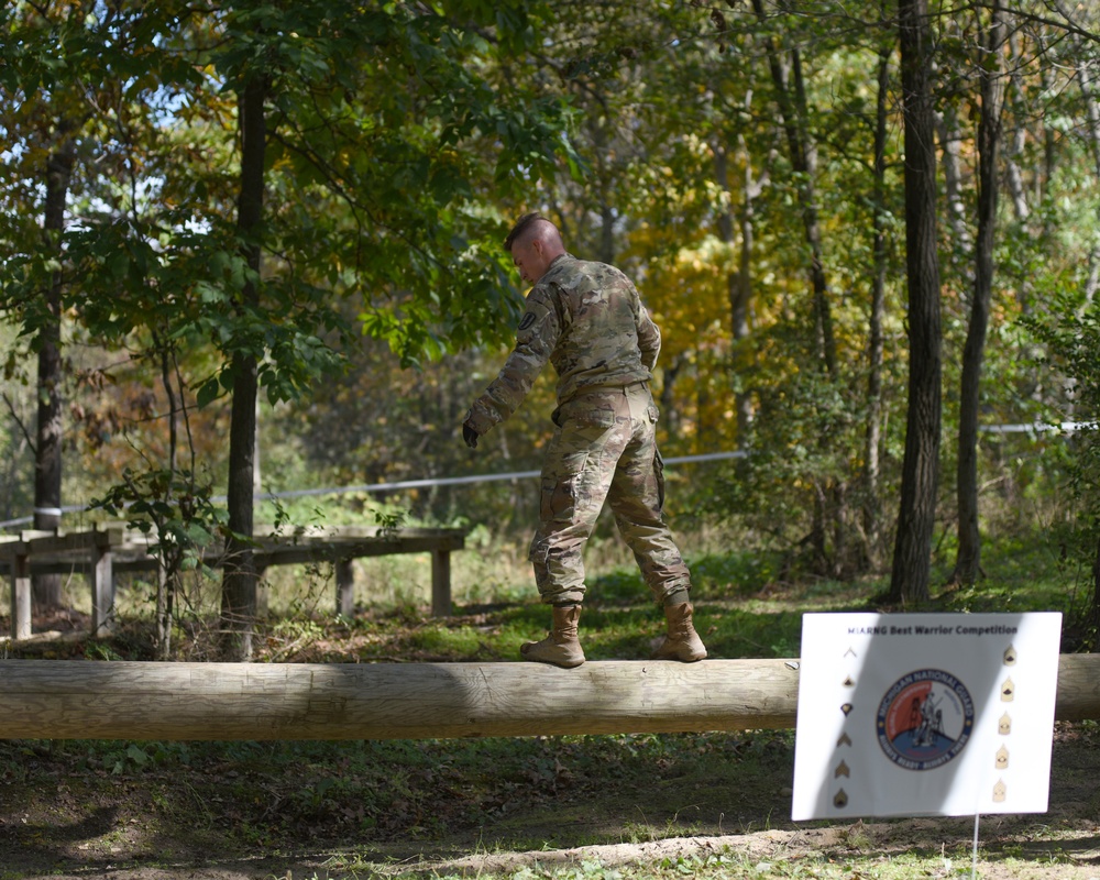 Michigan Soldiers compete in Best Warrior Competition