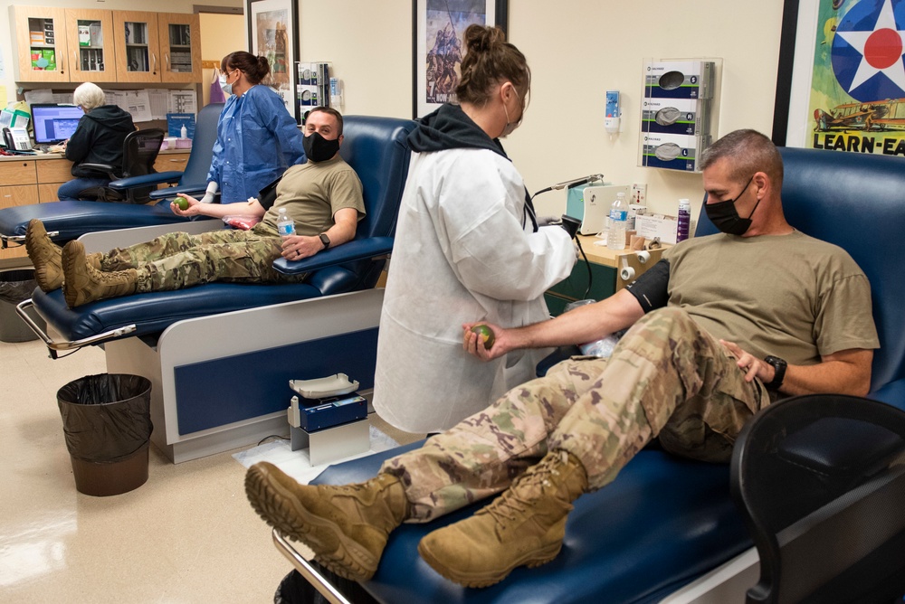 Wright-Patt Senior Non-Commissioned Officers Blood Drive