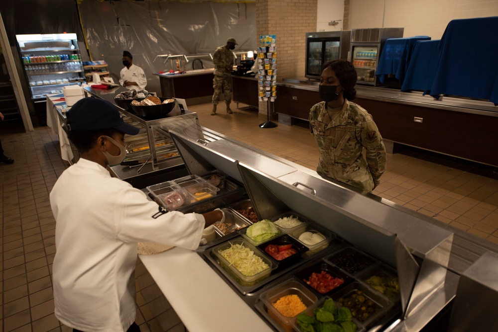 Renovations underway at Tyndall’s dining facility